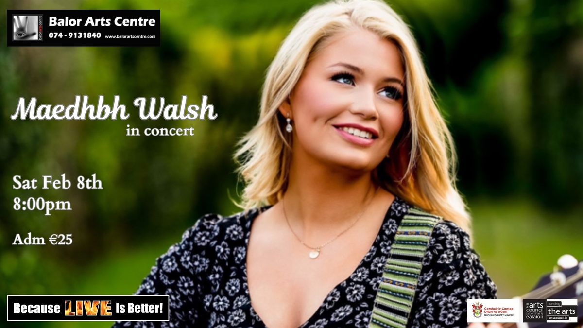 Maedhbh Walsh in concert