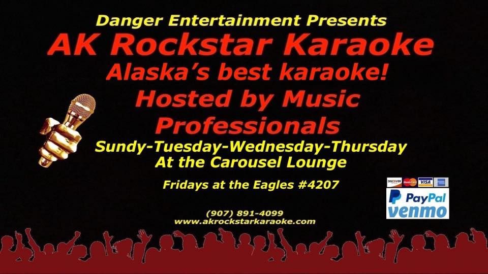 Karaoke Wednesday at the Carousel Lounge!
