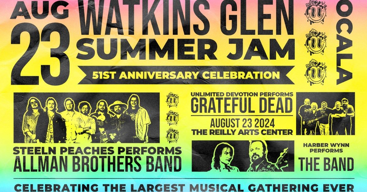 Watkins Glen Summer Jam Anniversary Celebration