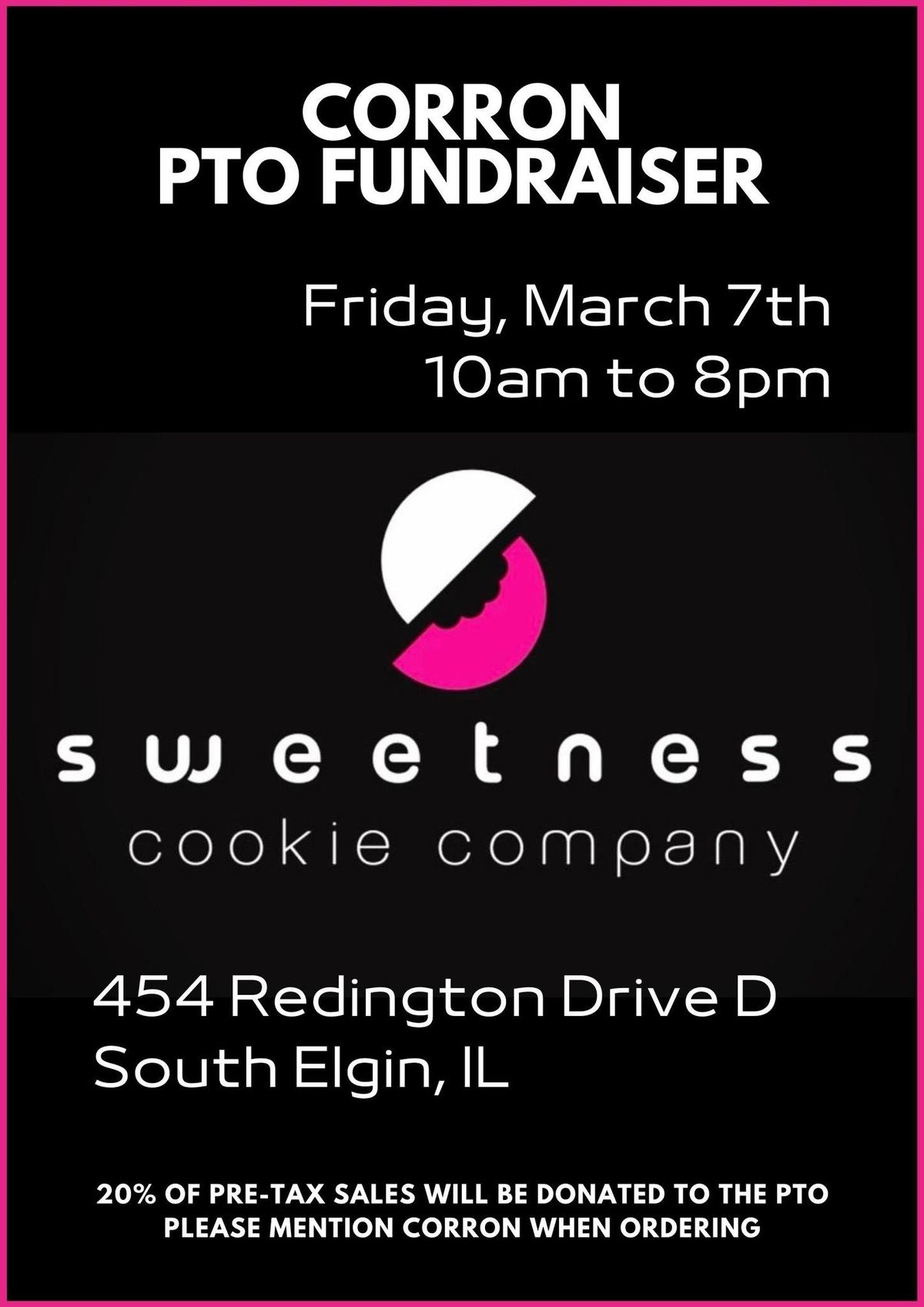 Sweetness Fundraiser