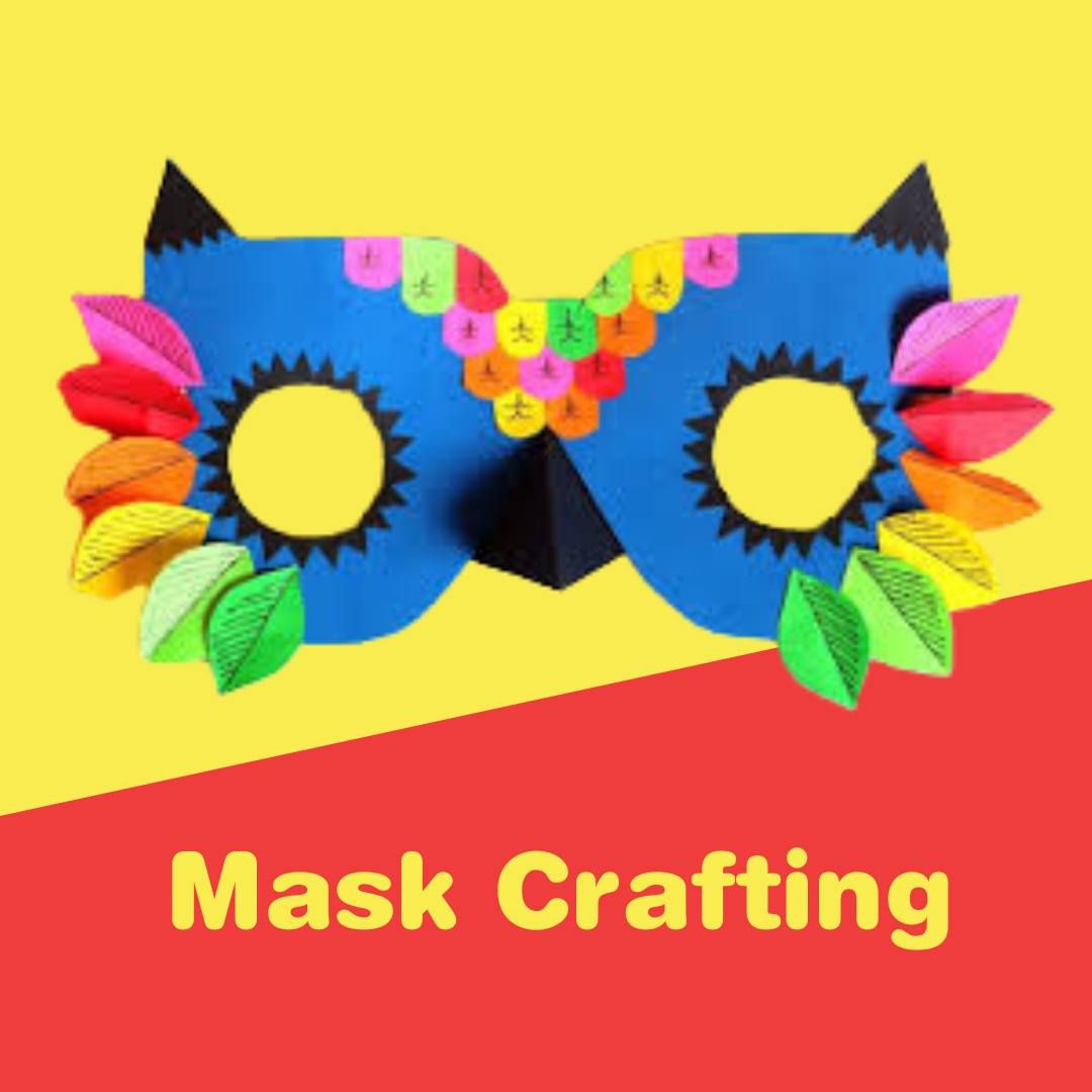 Scchool Holiday Mask Crafts