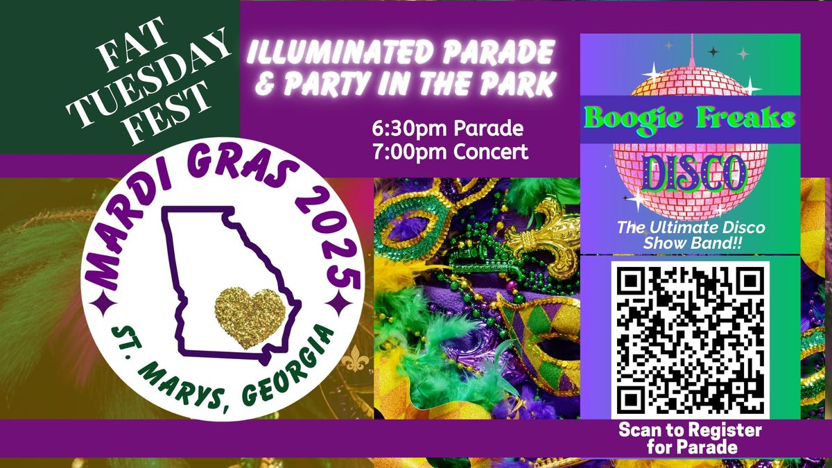 Fat Tuesday Fest - Illuminated Parade and Boogie Freaks in the Park