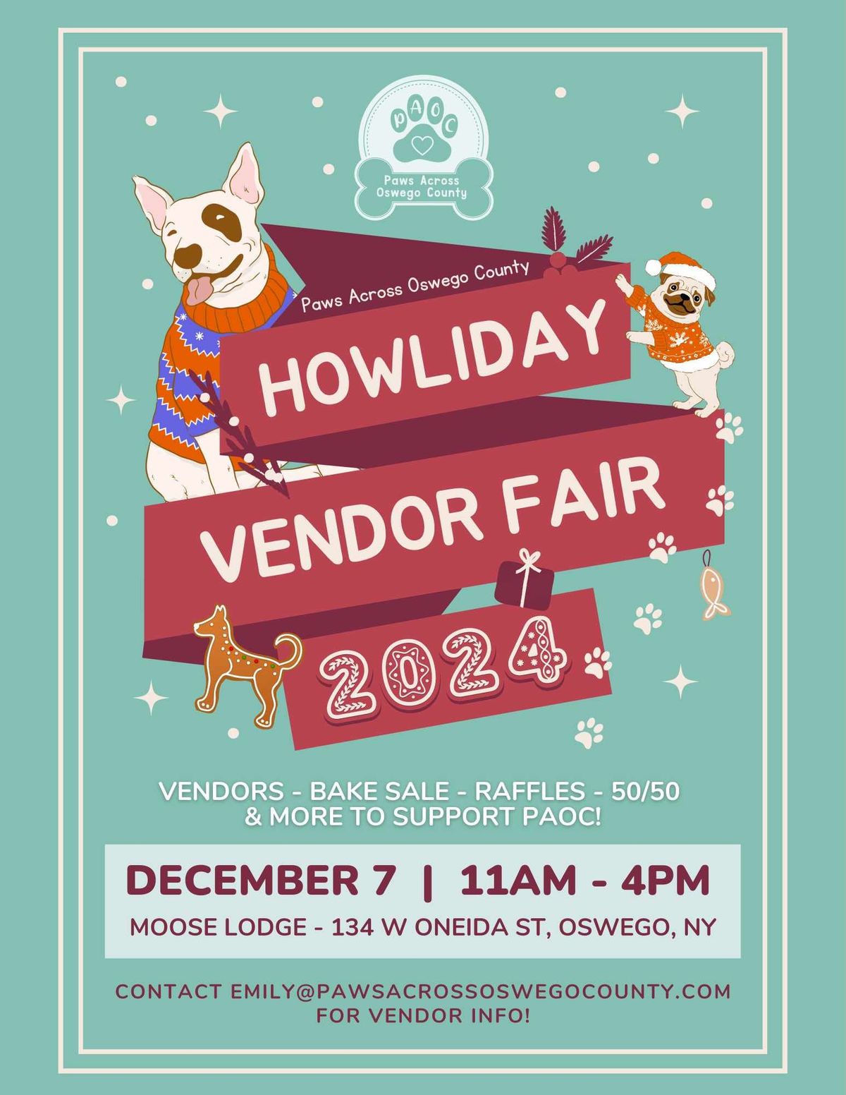 PAOC HOWLIDAY VENDOR FAIRE