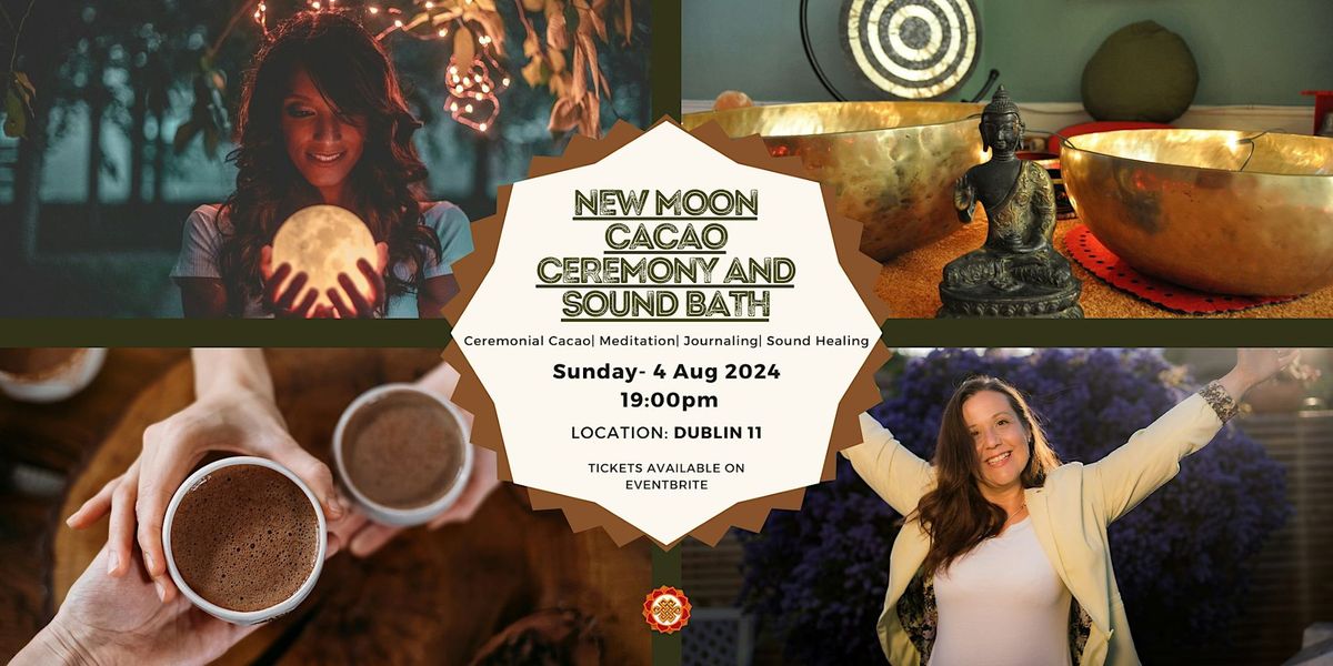 New Moon Cacao Ceremony and Sound Bath