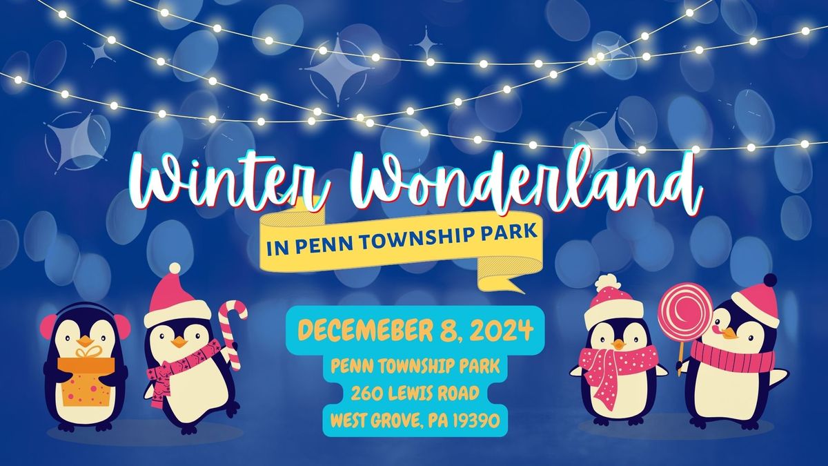 Winter Wonderland in Penn Township Park