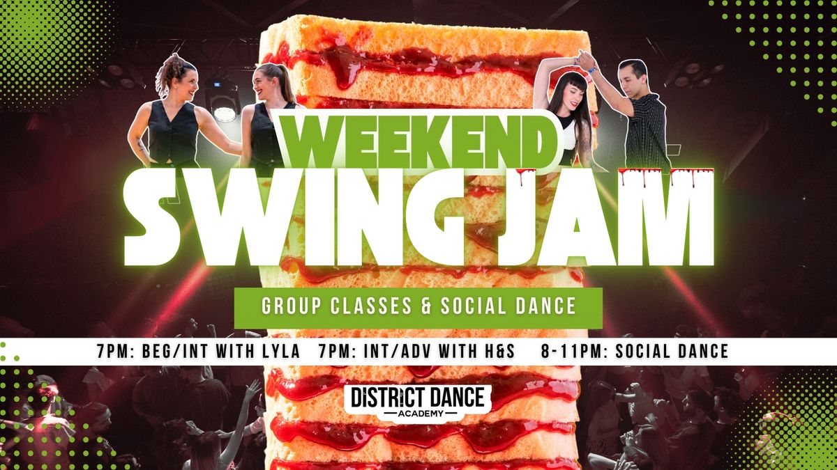 Weekend Swing Jam at District Dance Academy