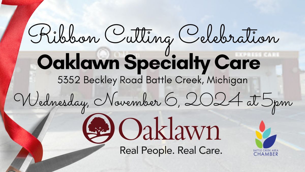 Ribbon Cutting | Oaklawn Specialty Care