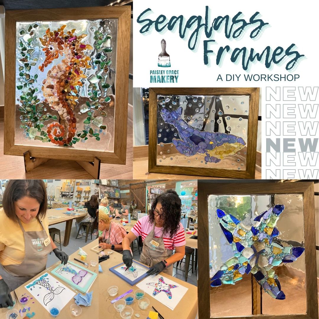 Sea glass Frame Workshop