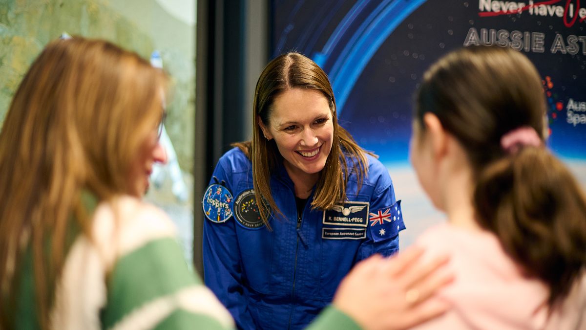 An audience with Australian astronaut Katherine Bennell-Pegg