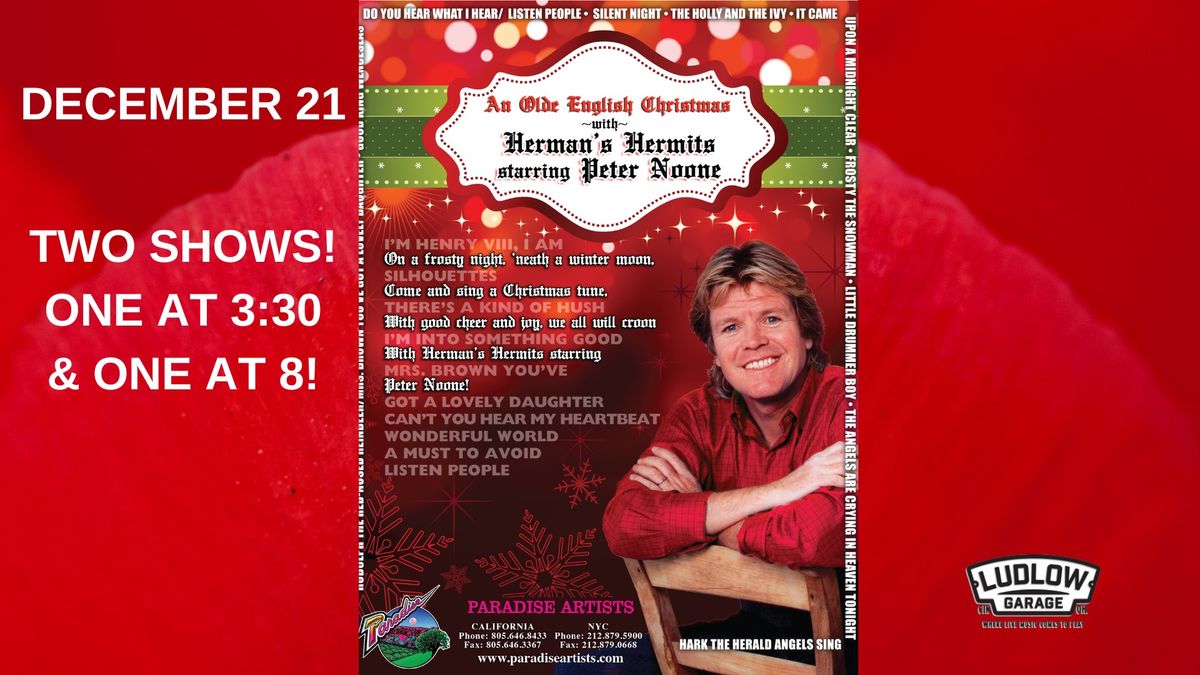 Herma's Hermits starring Peter Noone - THE LATE SHOW!