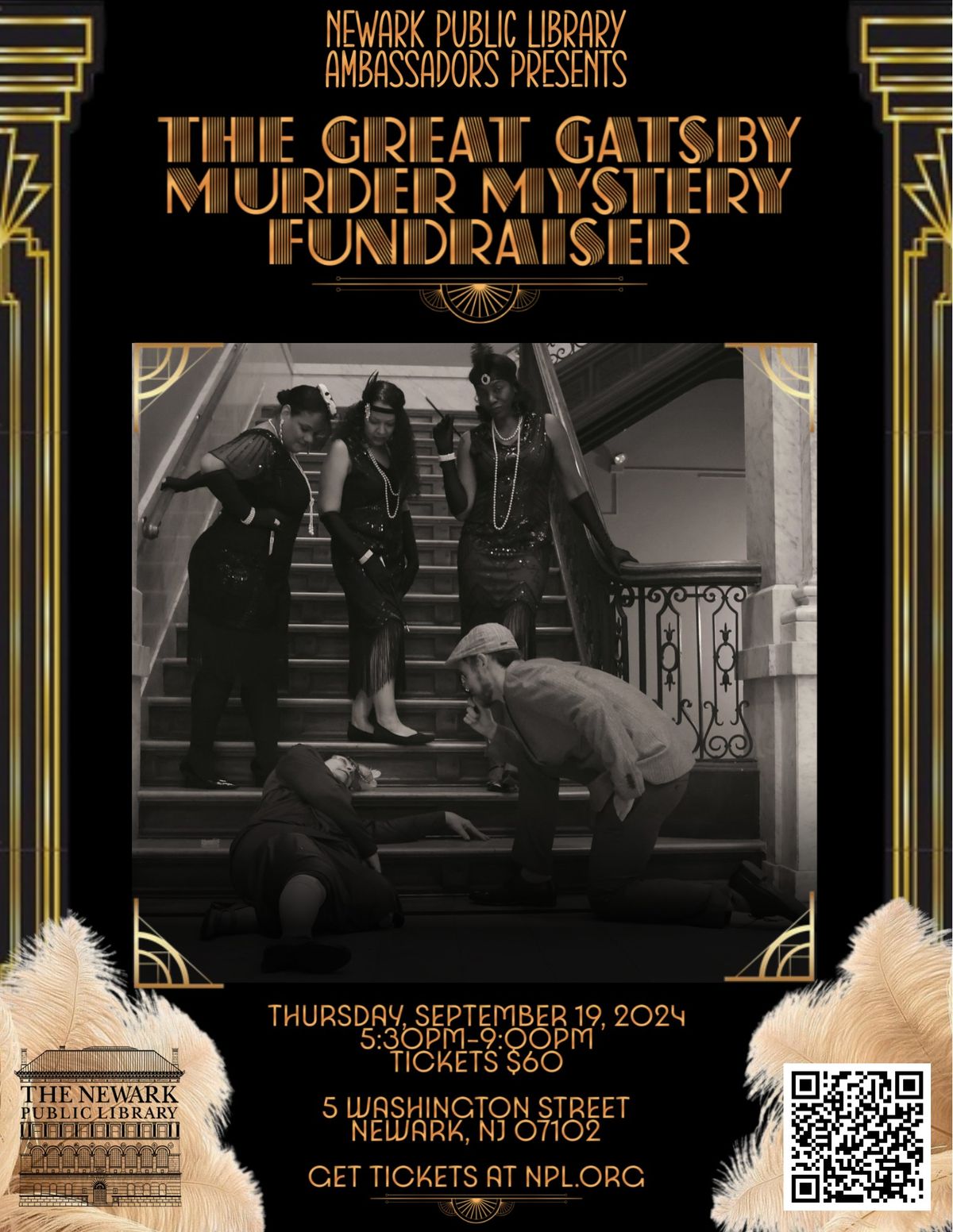 Great Gatsby Murder Mystery Fundraiser