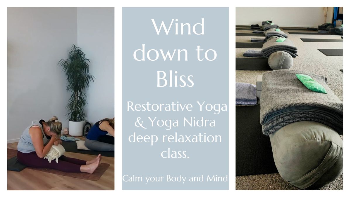 1.5 hour Restorative Yoga & Yoga Nidra class
