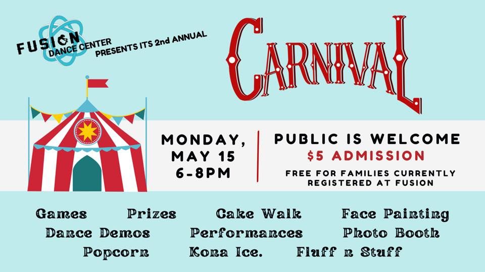 Fusion Dance Center 2nd Annual Carnival, Fusion Dance Center, Lansing ...