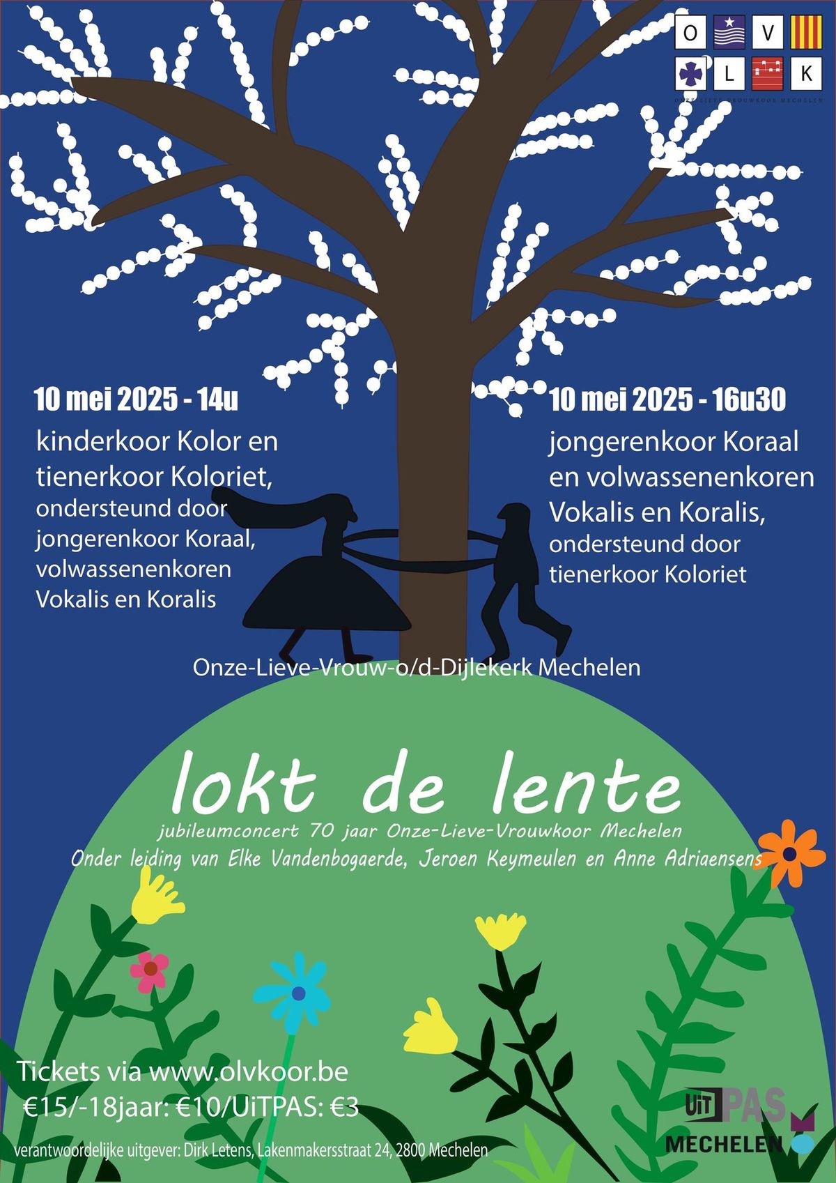 Lokt de lente - jubileumconcert 70 jaar Onze-Lieve-Vrouwkoor Mechelen