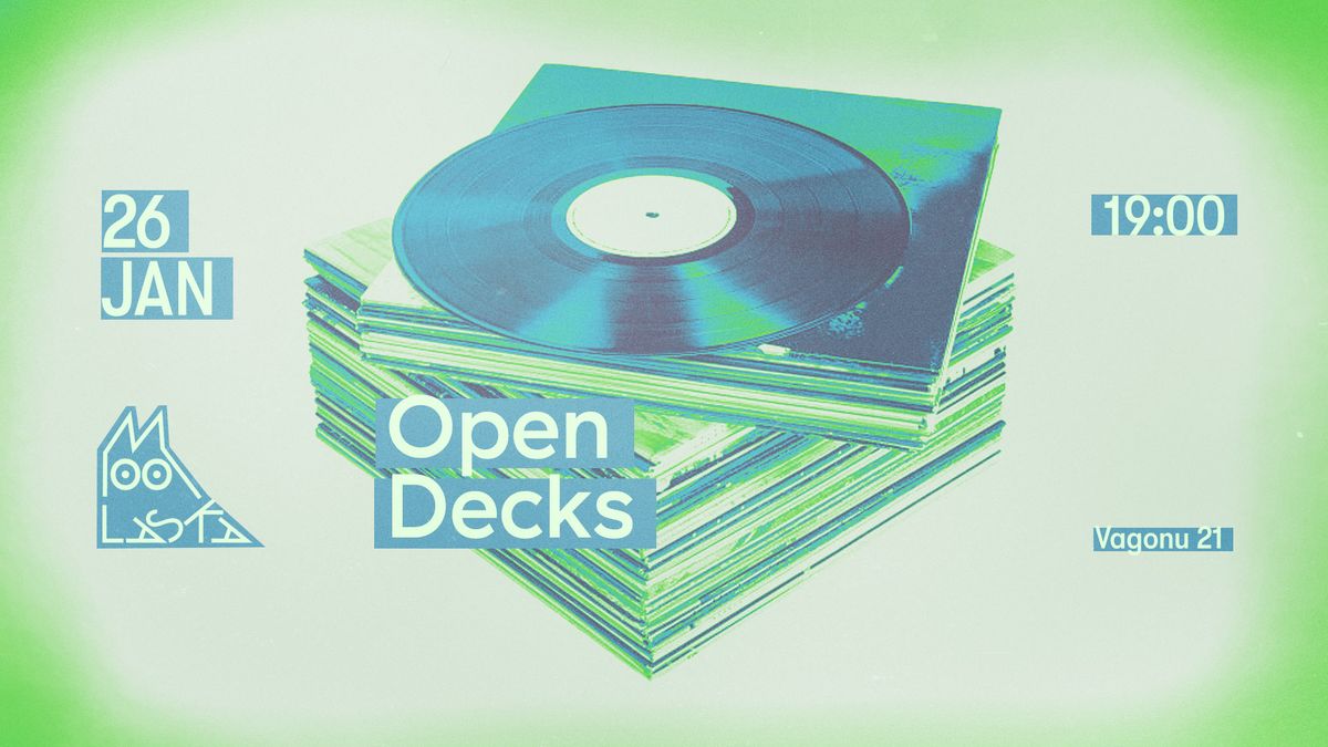 Open Decks - 26\/01 - 19:00