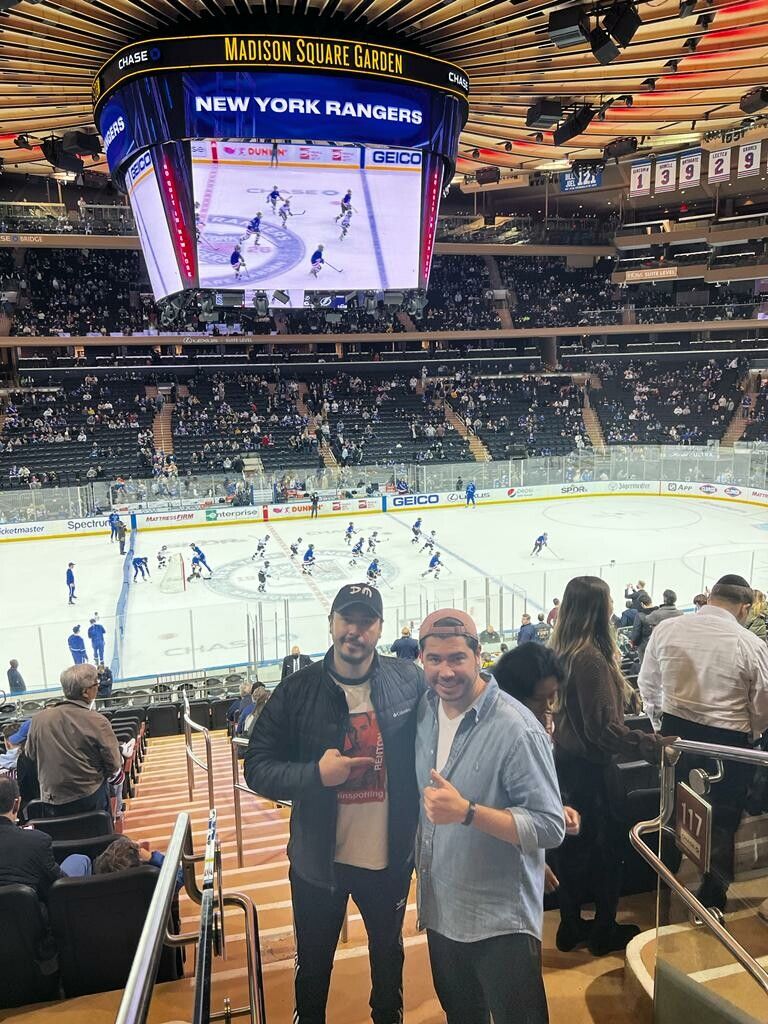 Tampa Bay Lightning at New York Rangers at Madison Square Garden