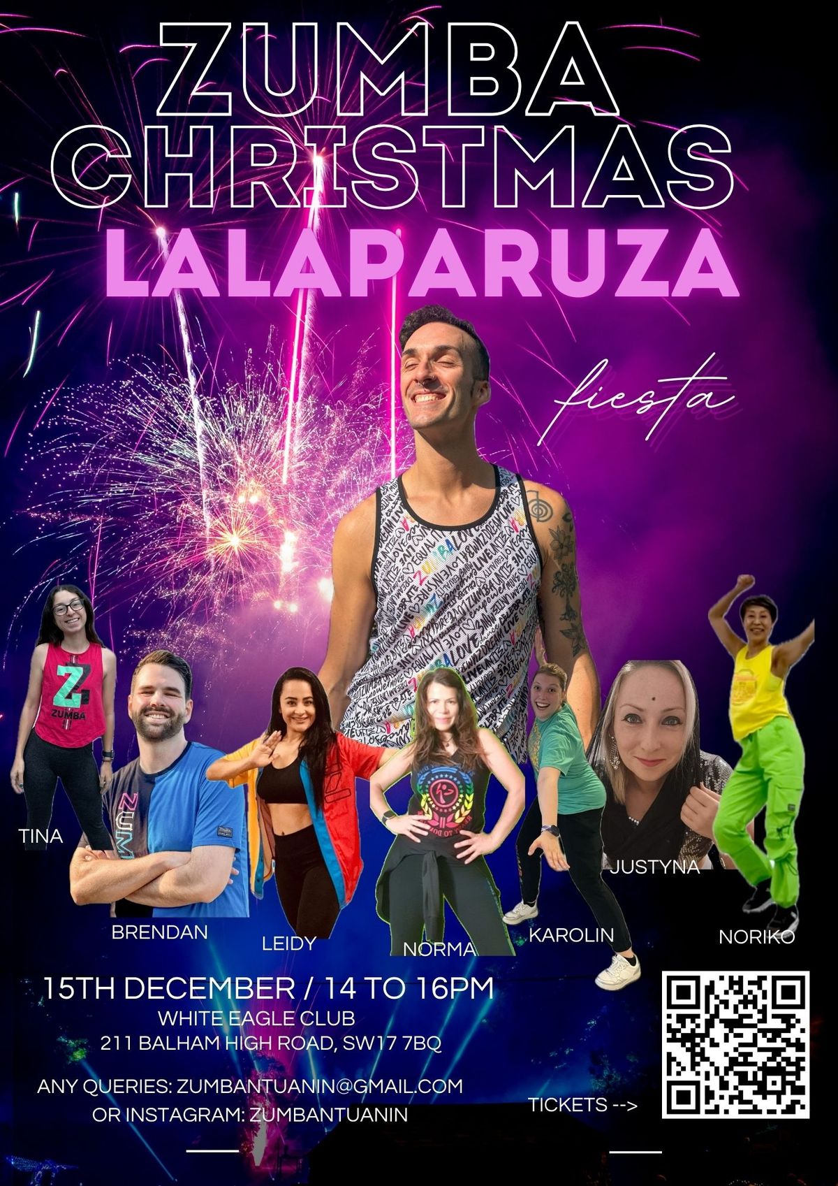 Zumba\u00ae Master Class Christmas Lalaparuza Fiesta