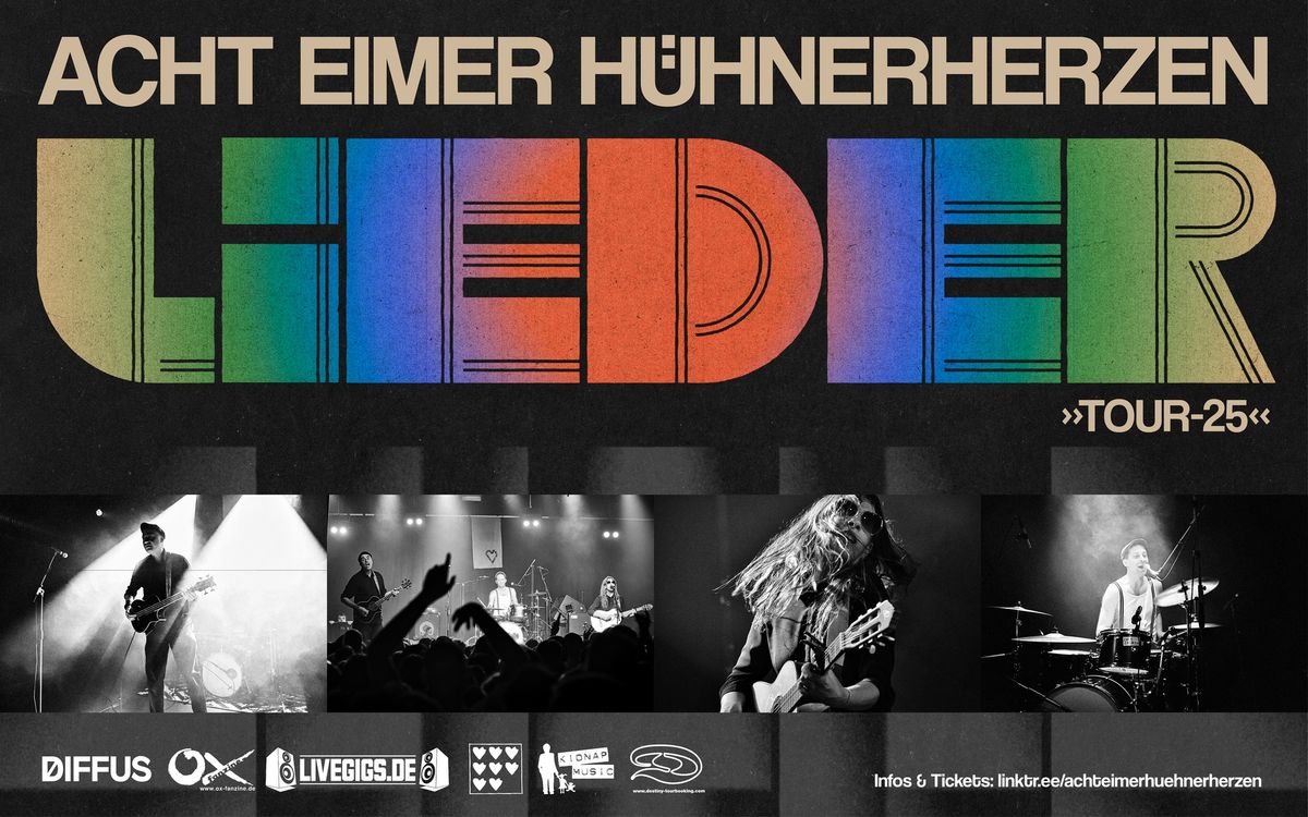 Acht Eimer H\u00fchnerherzen | "LIEDER" TOUR-25