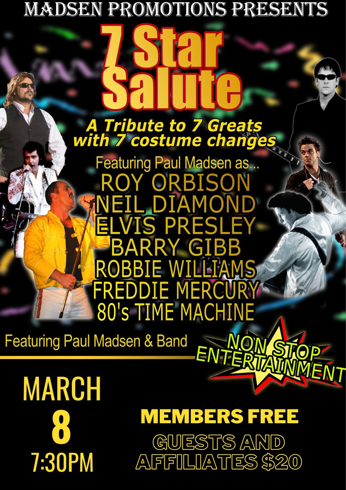 7 Star Salute Tribute Show