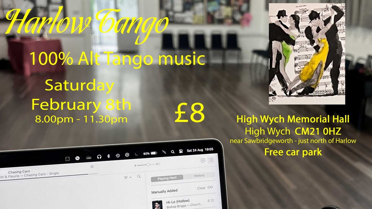 100% Alt Tango Evening - NEW format