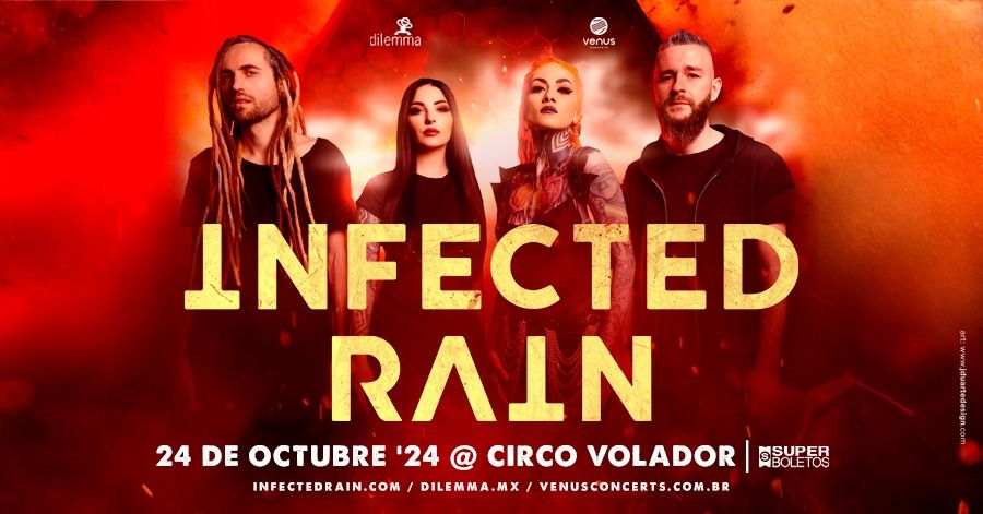 Infected Rain en CDMX