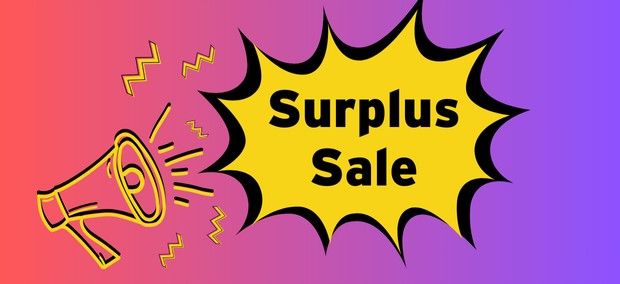 District surplus sale of furniture, technology, and office supplies on Oct. 4-5