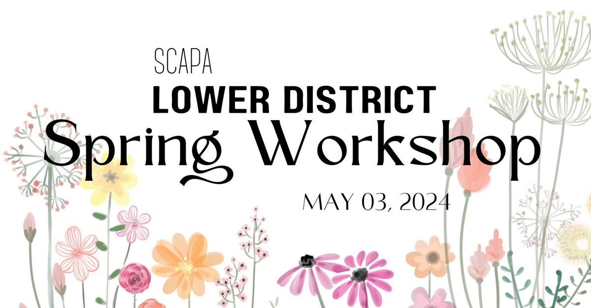 Lower District Spring Workshop 
