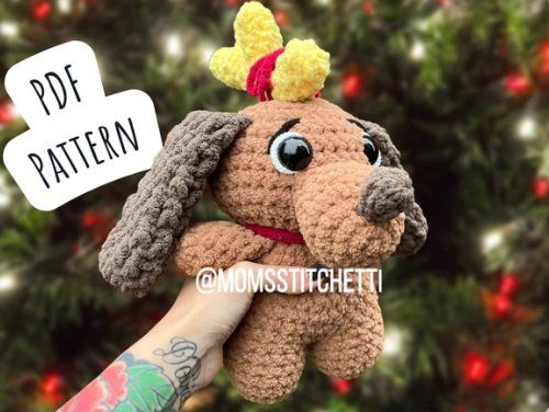 Kayla's Crochet with me - Christmas Dog December