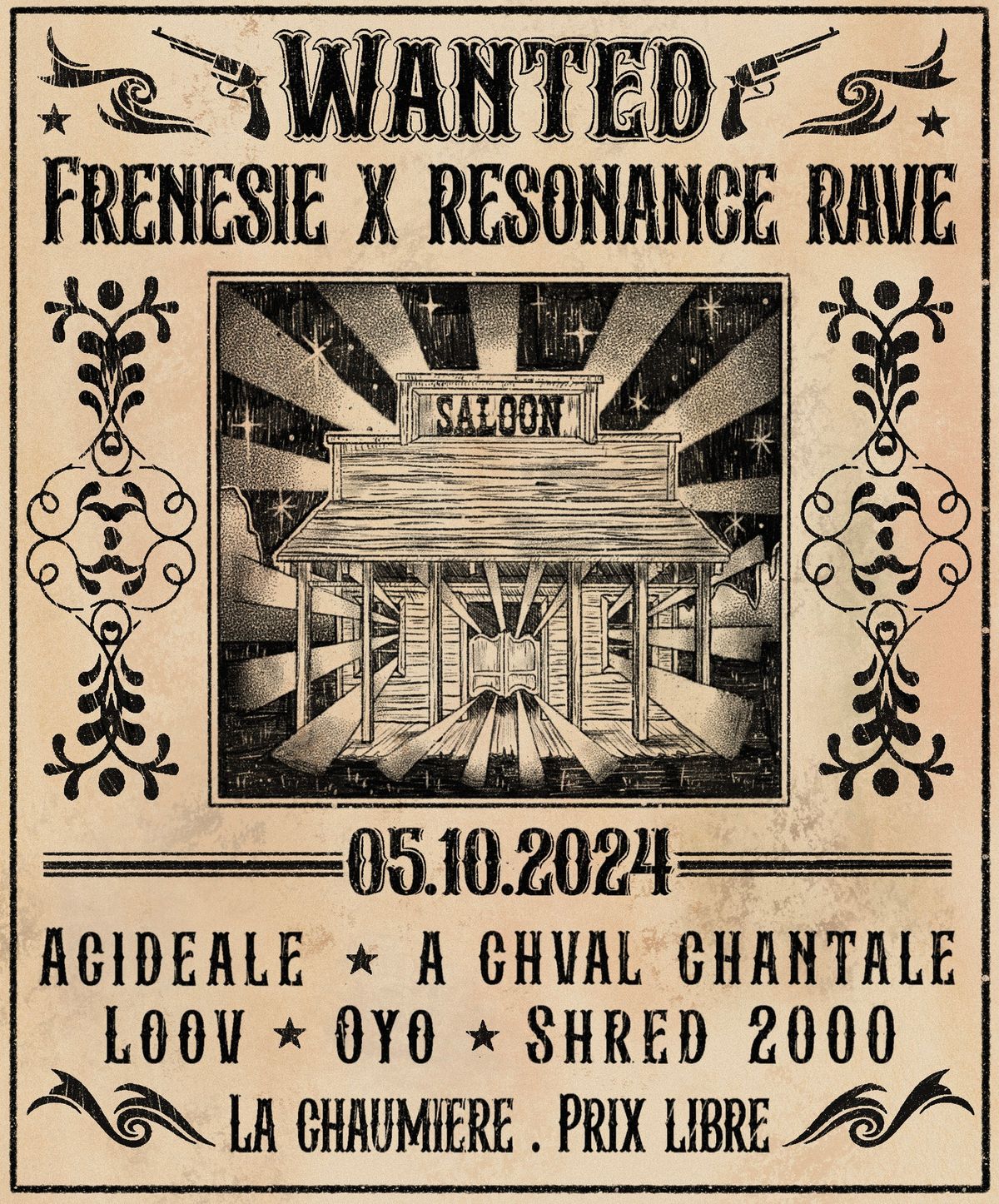 OPEN AIR : WANTED - FR\u00c9N\u00c9SIE X RESONANCE RAVE 