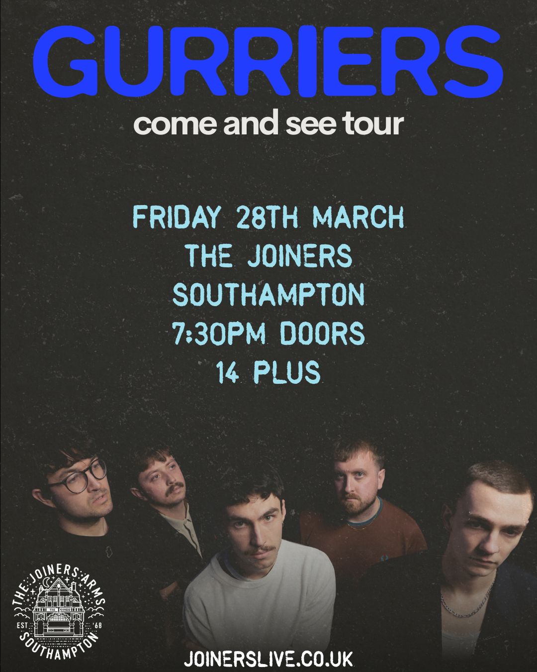 Gurriers at The Joiners, Southampton