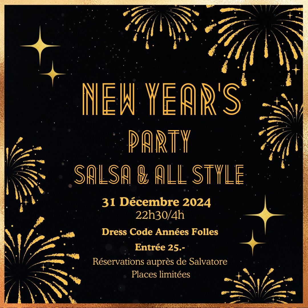 New Year's Party Salsa & All Style