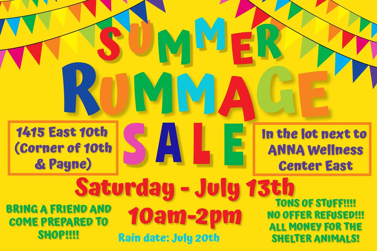 Summer Rummage Sale