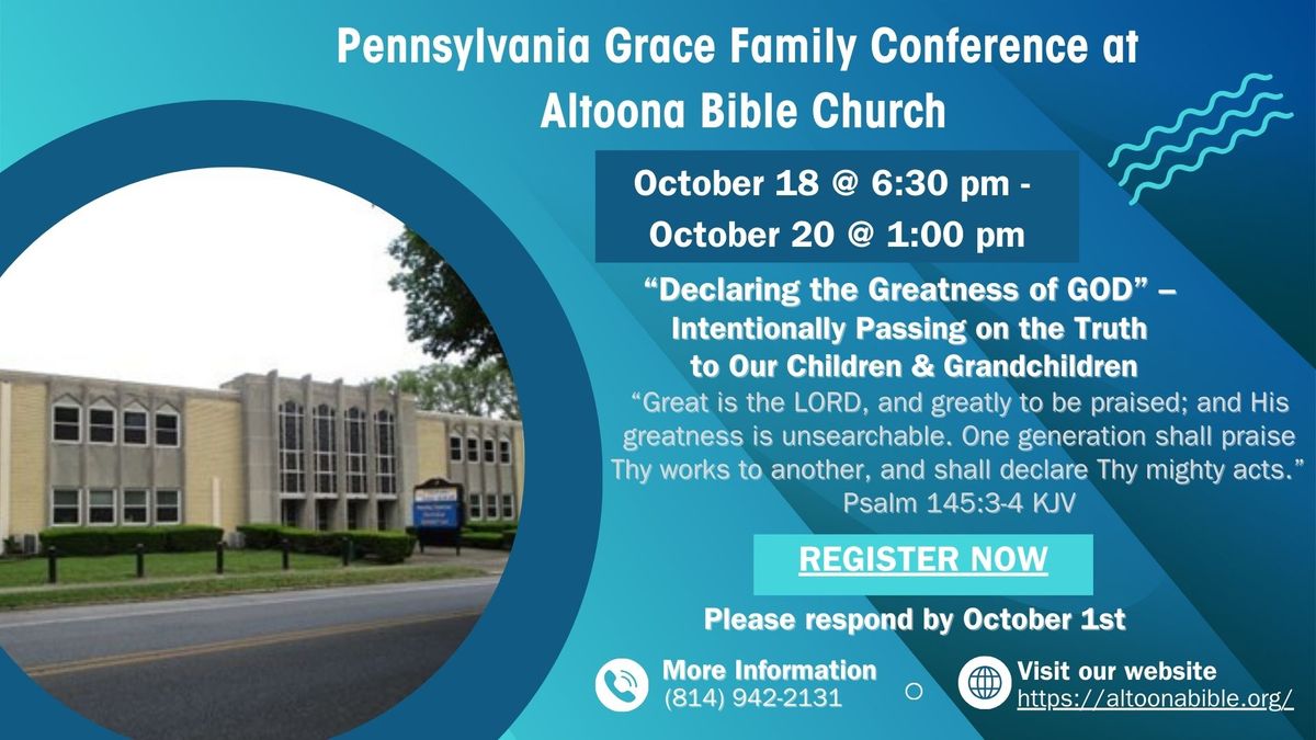 Pennsylvania Grace Family Conference