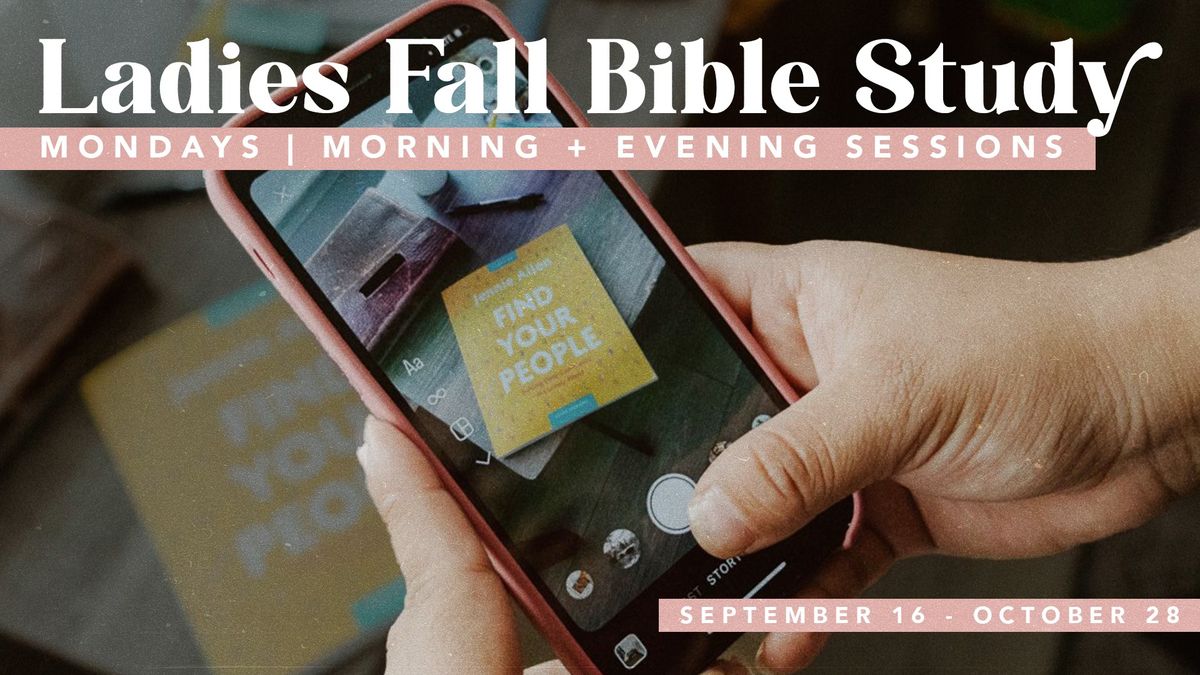 Ladies Fall Bible Study | Christ Community Church