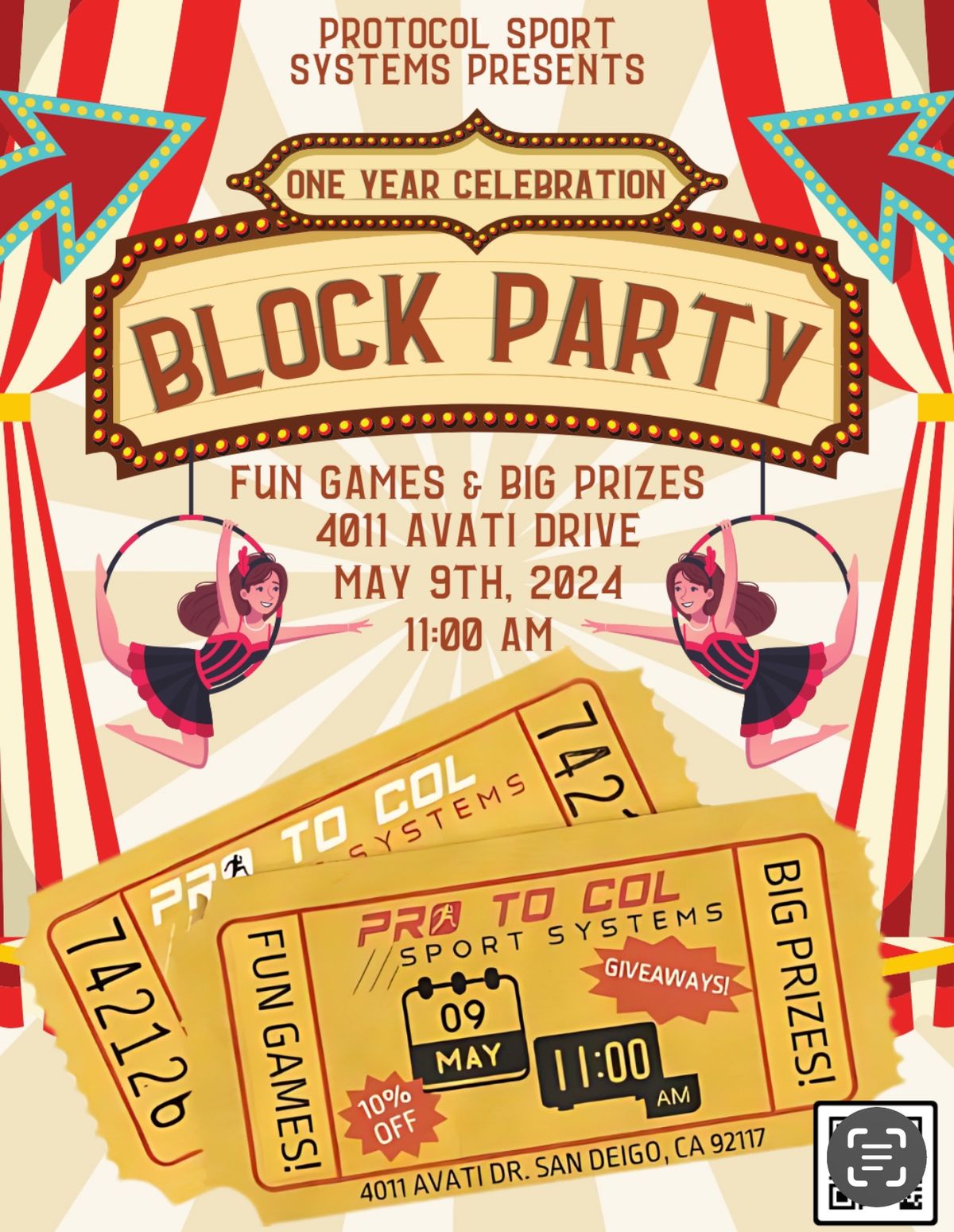 ONE YEAR BLOCK PARTY!