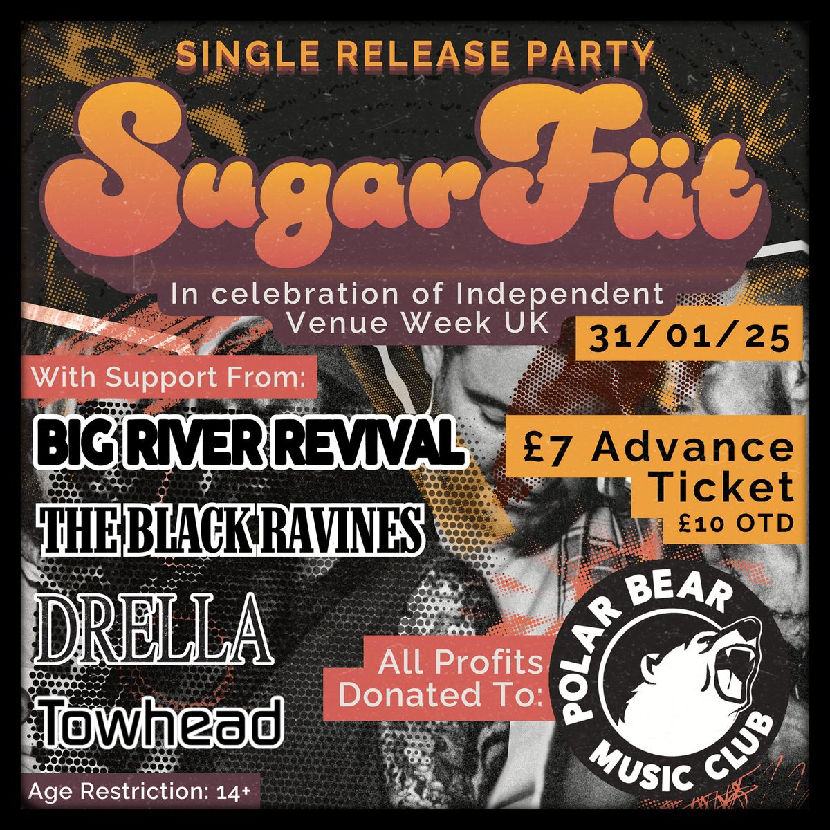 SugarF\u00fct Presents: A Celebration of Grassroots Venues and Single Release Charity Event!