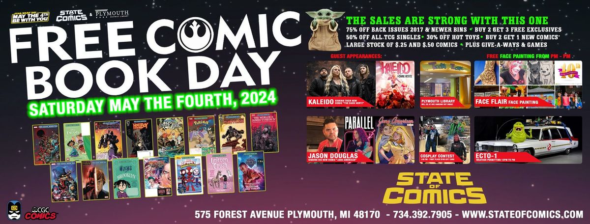 Free Comic Book Day 2025!