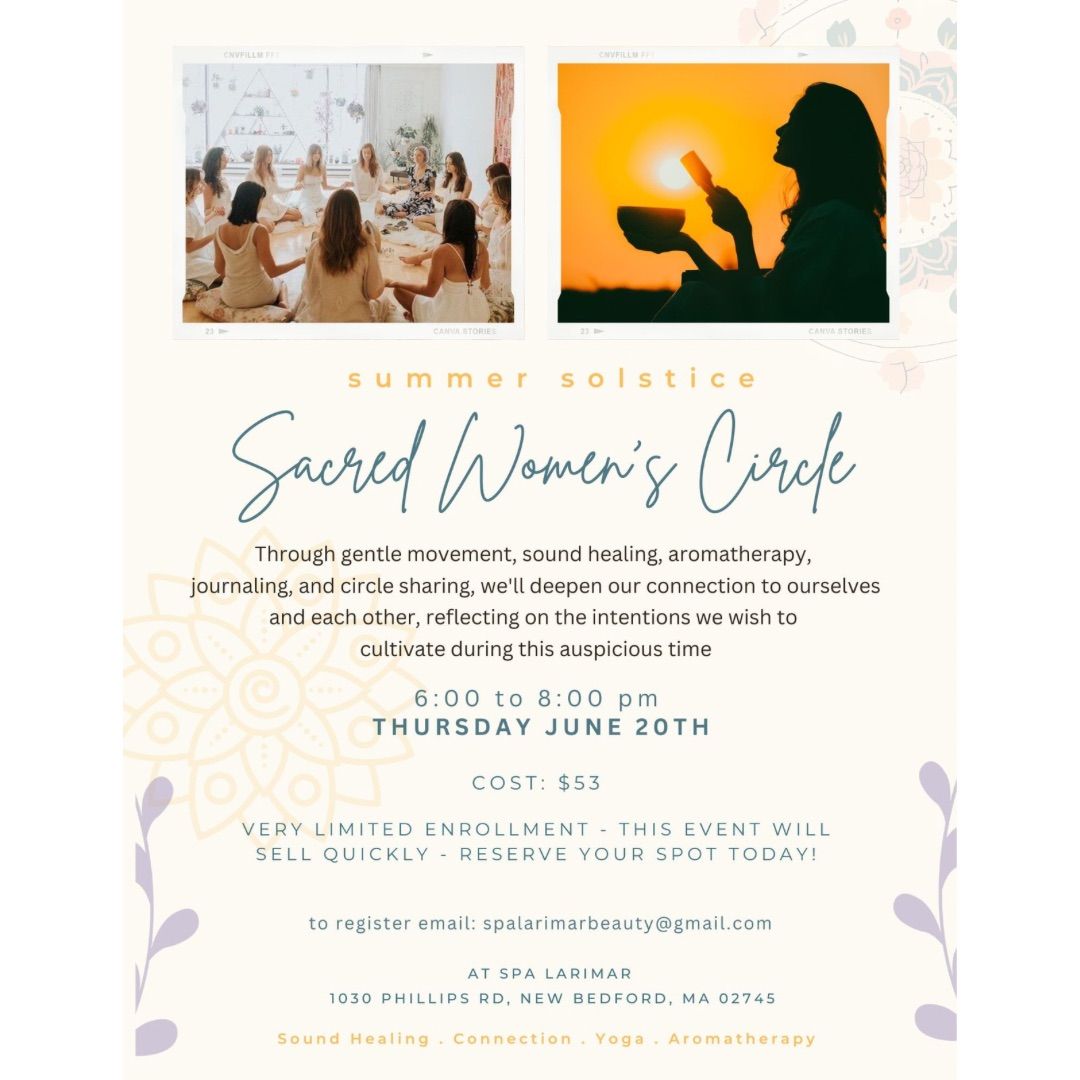 Summer Solstice Sacred Women\u2019s Circle
