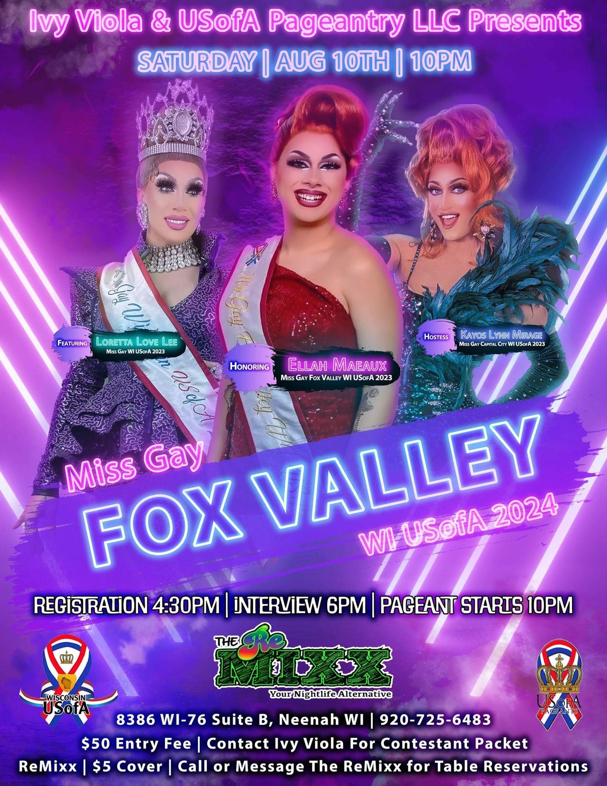 Miss Gay Fox Valley USofA!