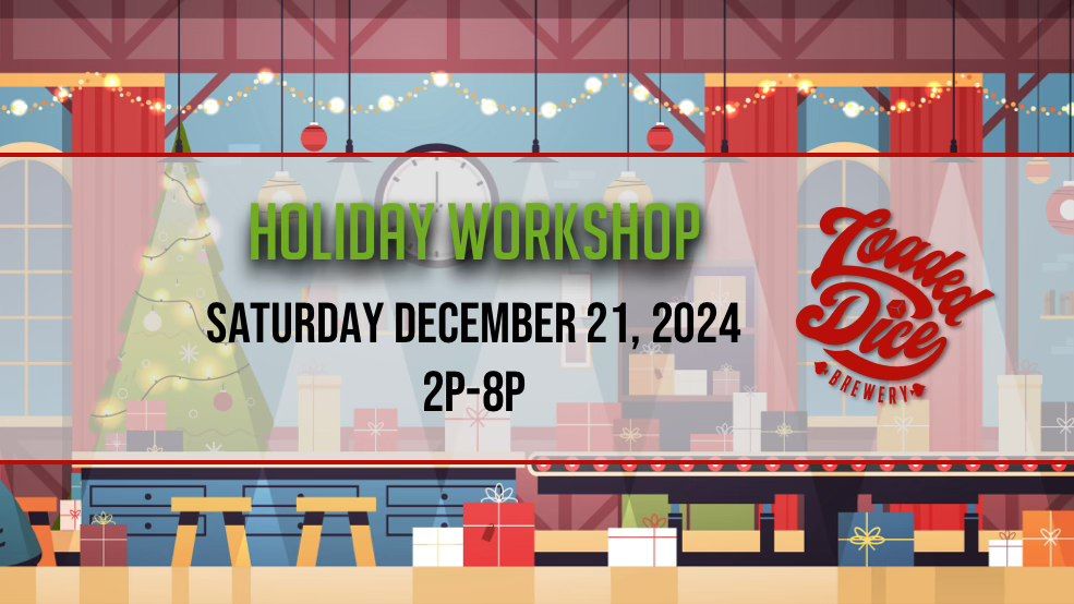 SAVE THE DATE: Holiday Workshop Party