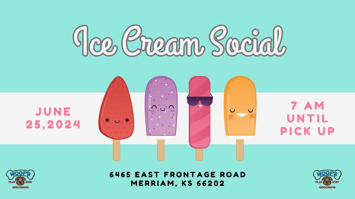 Summer Camp Ice Cream Social Event