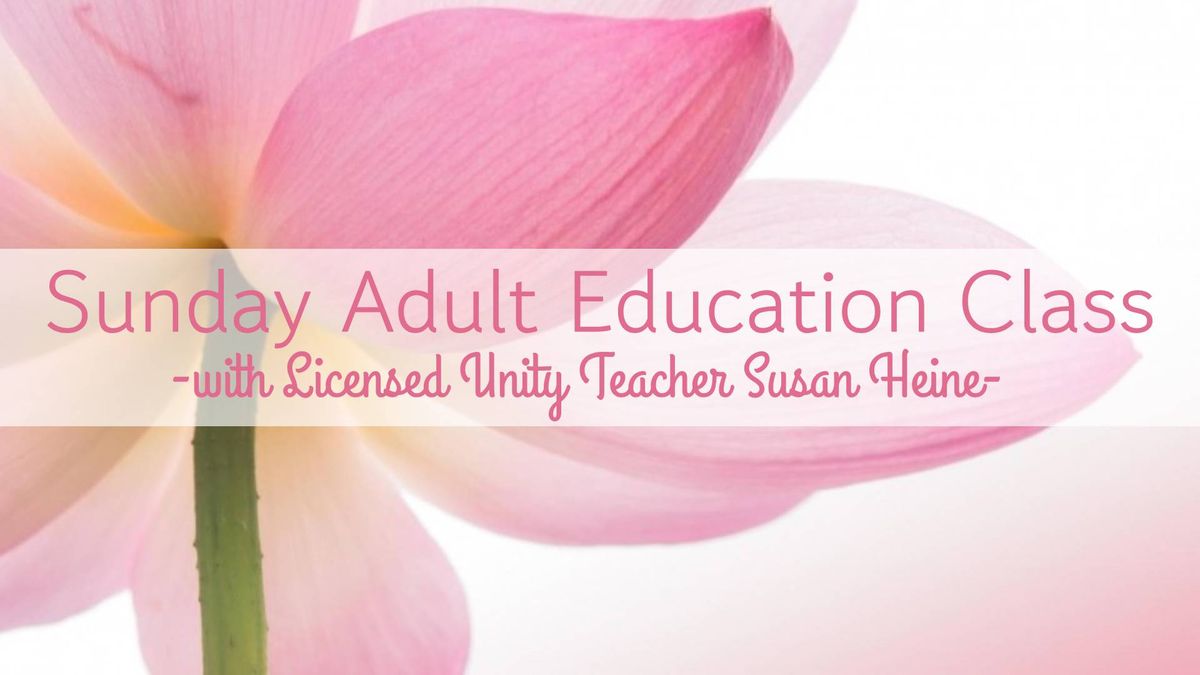 Sunday Adult Education Class