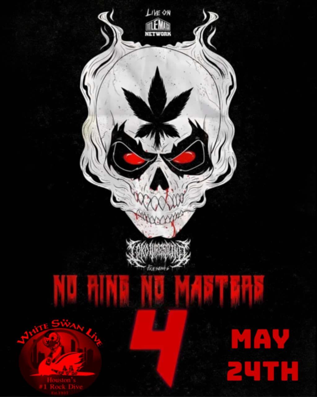 Loko Wrestling Presents No Ring No Master 4 