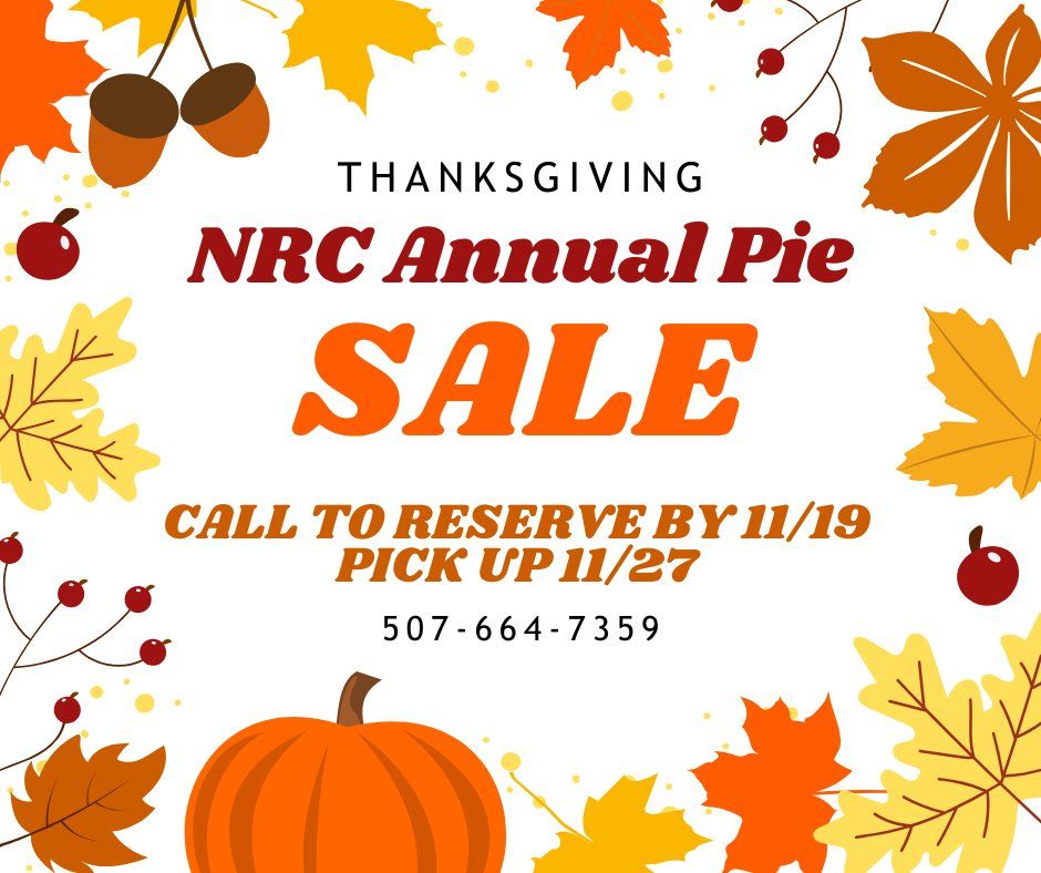 NRC Pie Sale