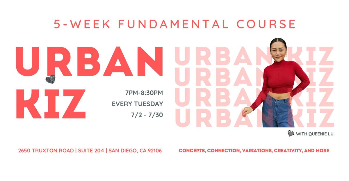 5-Week Urban Kiz Fundamental Course