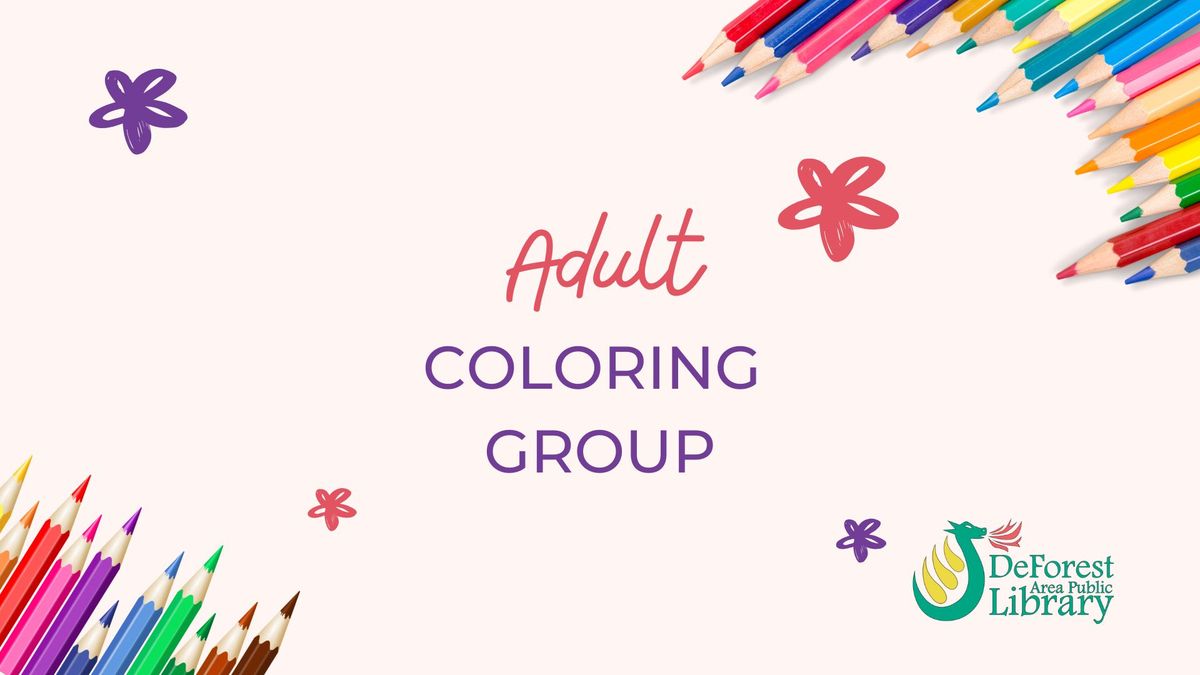 Adult Coloring Group