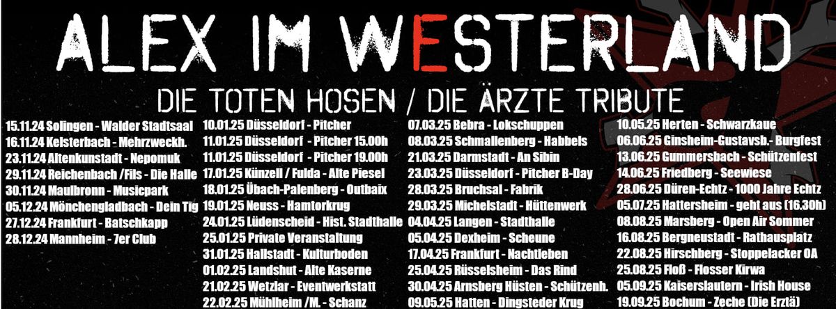 Alex im Westerland - DTAH \/ D\u00c4 Tribute in M\u00fchlheim M.