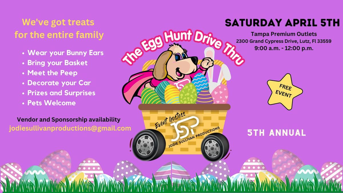 Egg Hunt Drive Thru 2025