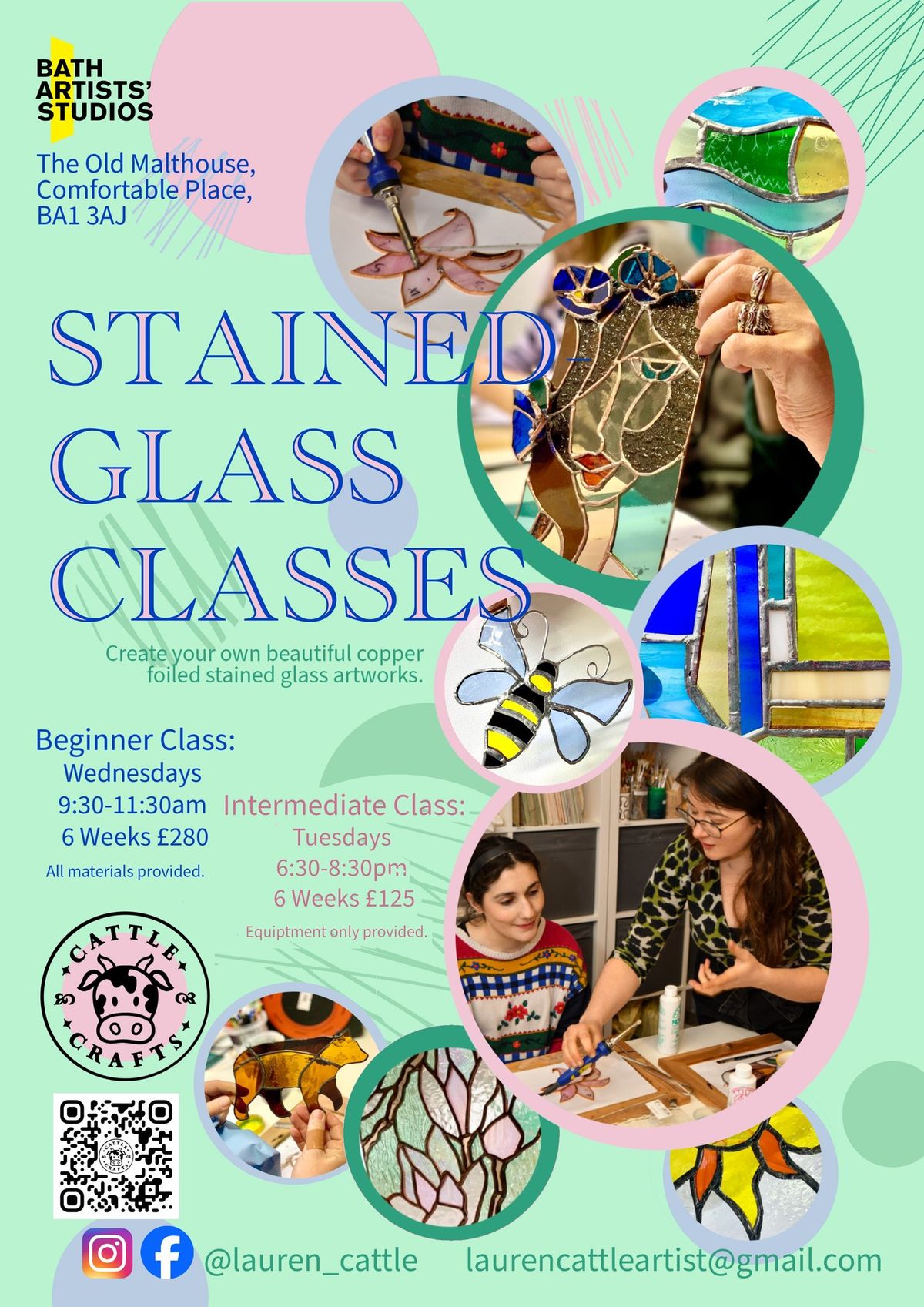 Stained Glass Class Beginners