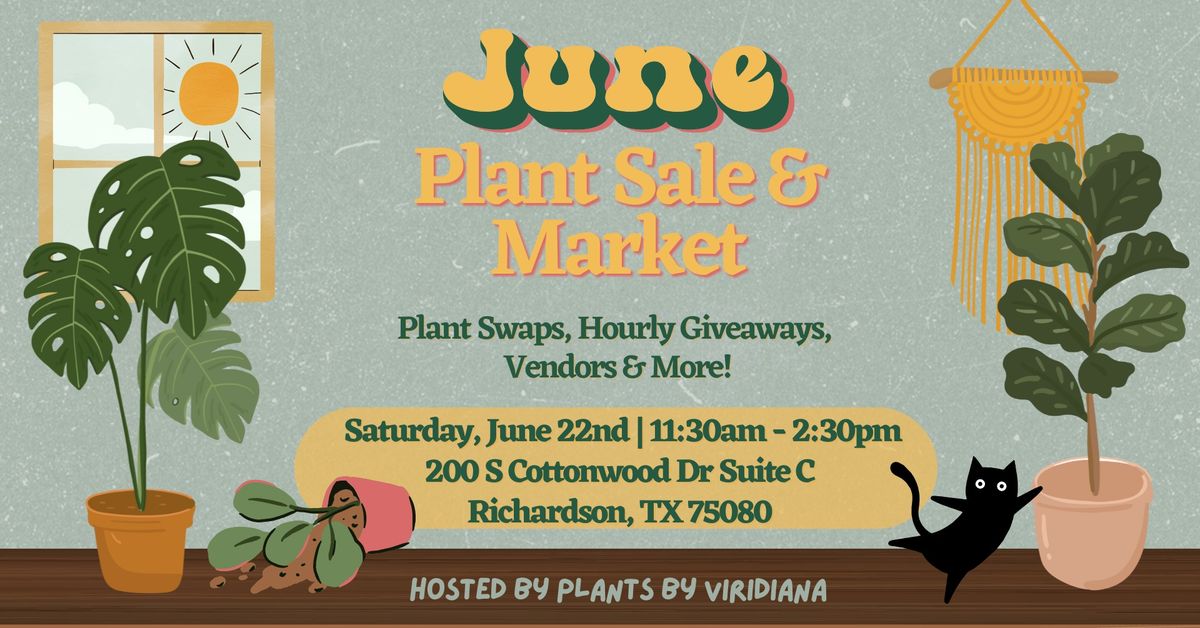 June Plant Sale & Market